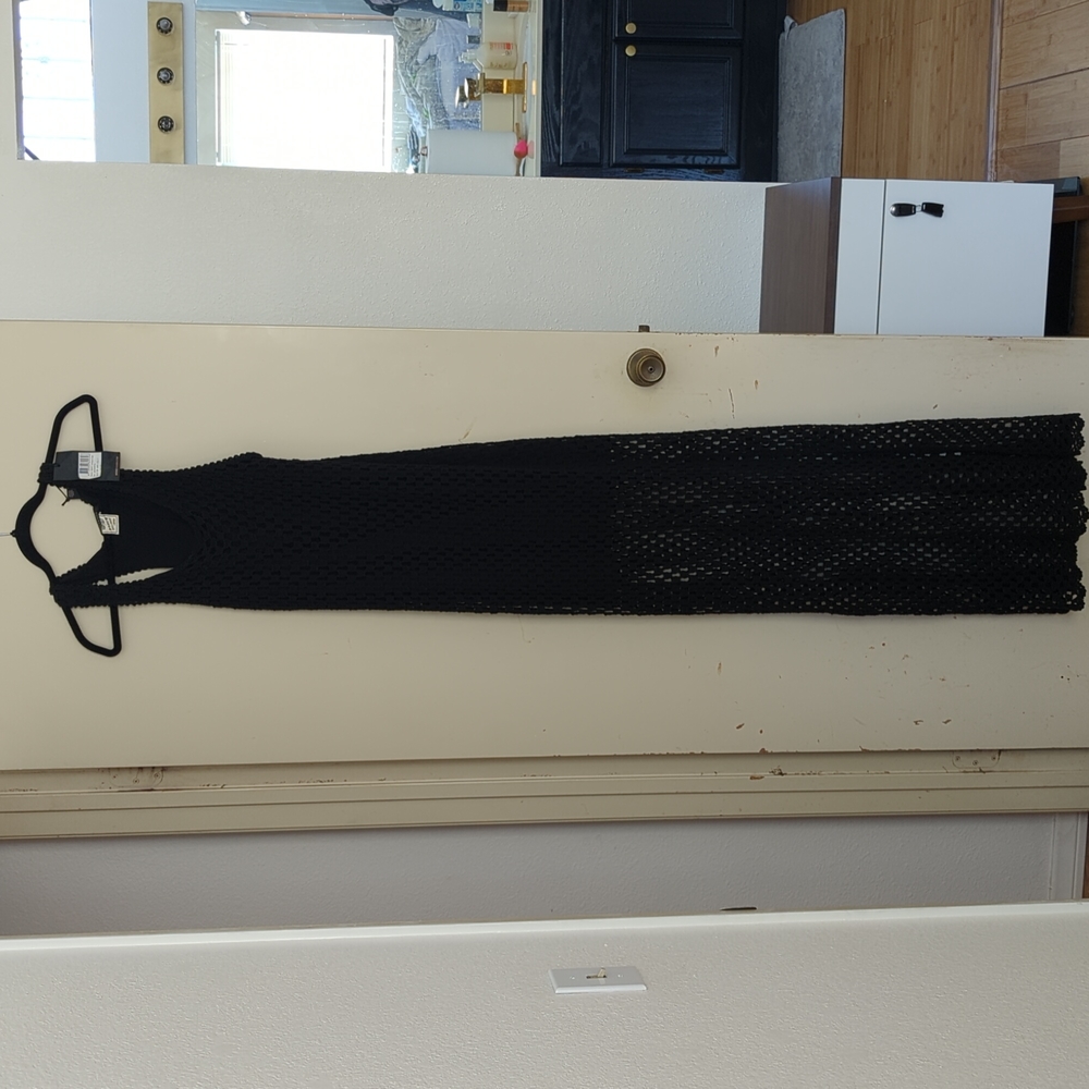 Scotch Soda Black, racerback Maxi dress, size 4 (10-12 women's).